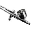 Professional Dual-Action Airbrush Kit, 0.2/0.3/0.5mm Nozzles, Gravity Feed Spray Gun