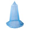 Tudaheuiy Bett Baldachin Dome Mesh, Leichtes King -Baldachin -Bett Vorhänge