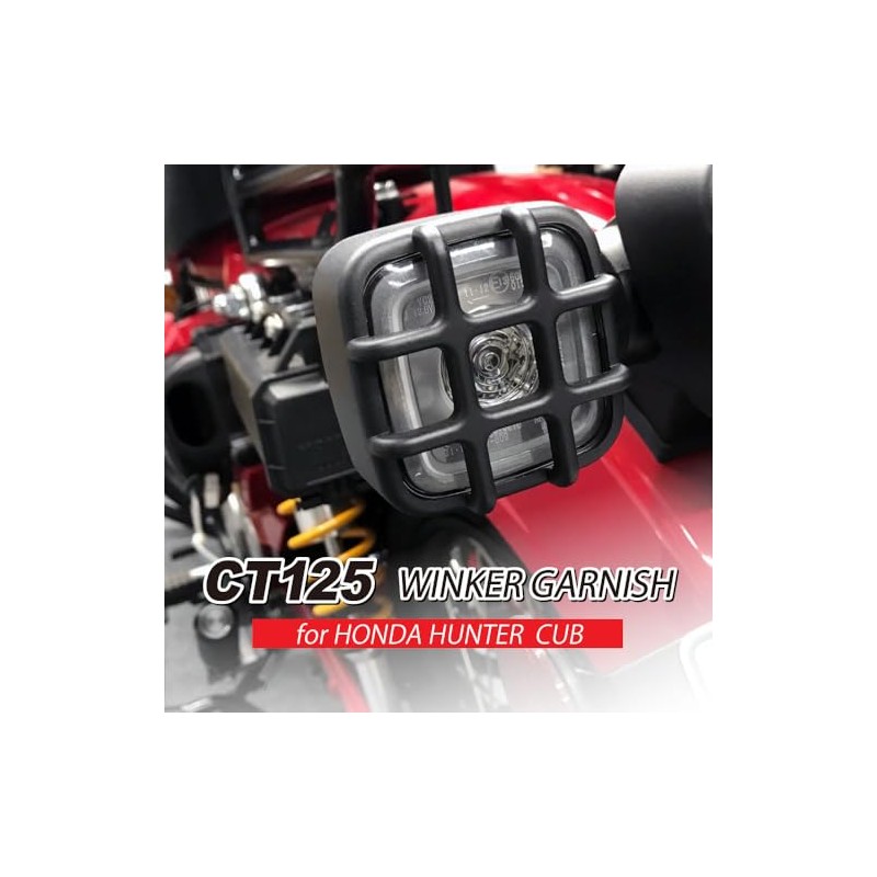 Honda CT125 Hunter Cab Turn Signal Garnish Black by Mr