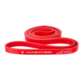 Victor Fitness Rise Band Level 1 (15-35lbs) Heavy-Duty Exercise Resistance Band for Physical Therapy, Fitness, Muscle Development, Rehab, Mobility, Stretching, and More