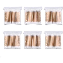 Bamboo Cotton Buds 1000pcs NCS35® Eco-Friendly Biodegradable Cotton Swabs – Organic Cotton Tips & Strong Bamboo Stems – Plastic-Free Ear Buds for Makeup, Beauty, Baby Care & Cleaning