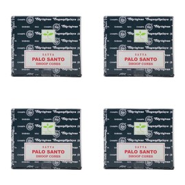 Satya Palo Santo Dhoop Cones, 48 Cones, for Meditation, Yoga, Relaxation By Rushant