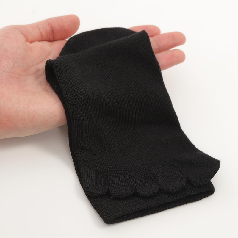 maffole Men's Five-Toe Socks, Copper Ion, Chemical-free, Antibacterial, Odor Resistant,