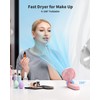 Handheld Fan, Foldable Portable Fan with LED Display, 3000mAh Battery