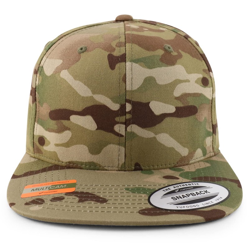 Trendy Apparel Shop Flexfit Brand Premium Classic Flatbill Snapback Gorra,