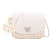 YSJCHEBS 1 Women's Shoulder Bag and 1 Bow Pendant, Fashionable