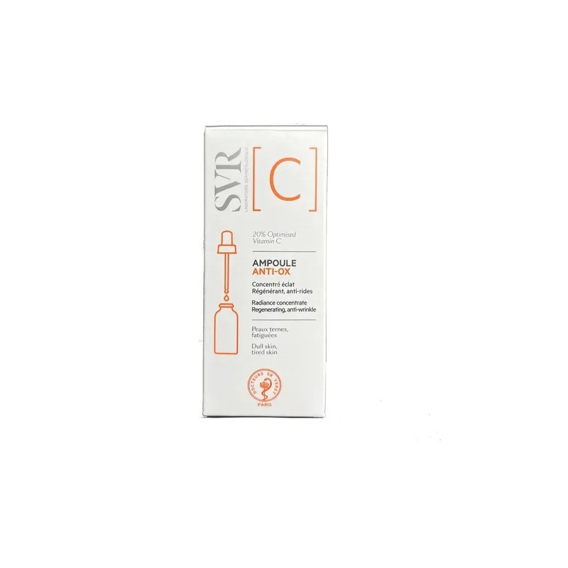 Svr Ampoule C Anti-ox Suero 30ml Iluminador Vitamina C