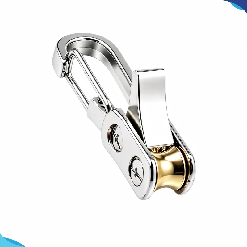 Rope Roller Stainless Steel Cam Buckle Tightener 6 Pack