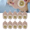 10pcs Colostomy Bags Ostomy Supplies One Piece Drainable Ostomy Pouch