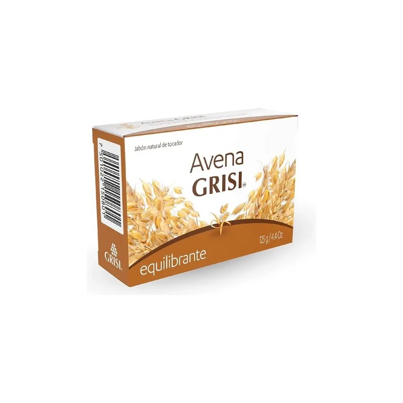 Jabón En Barra Grisi Avena 125g