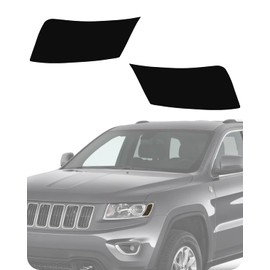 NDRUSH Headlight Side Markers Light Tint Sidemarkers Vinyl Tint Film Precut Overlay Wrap Cover Compatible with 2014 2015 2016 2017 2018 2019 2020 2021 Grand Cherokee