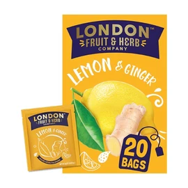 London Fruit & Herb Tea Bags, Lemon & Ginger x 20 Bags