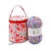 Coopay Small Yarn Storage Bag, Crochet Bag, Knitting Bag, Knitting