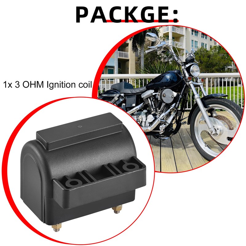IGNITION COIL for FLHT FLT FXST FXD FXR XLH HD