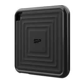 Silicon Power 512GB Portable SSD, Compact Pocket-Size USB 3.2 Gen 2 External Solid State Drive, Up to 540MB/s, PC60 Series