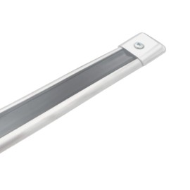 Full Spectrum Parts (10) White RV Camper Trailer Flat End Cap for Vinyl Trim Molding 1" and Screws