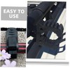 Ipetboom 2pcs Adjustable Quick Release Rubber Pole Clamp Grip for