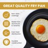 Evaco Cast Aluminum Non-Stick Omelet Pan 9.5" ES024-BIH, Induction Ready,