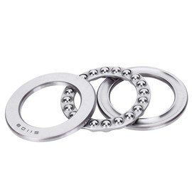 Oumefar 51108 Aeroplane Thrust Ball Bearings High Accuracy Single-Column Washers Ball Bearing Low Noise Industrial Bearings 40 x 60 x 13 mm Thrust Ball Bearing, Default