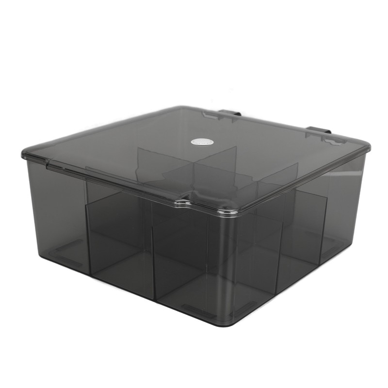 Flip Grids Storage Box Large Capacity Dustproof Easy Access Skincare