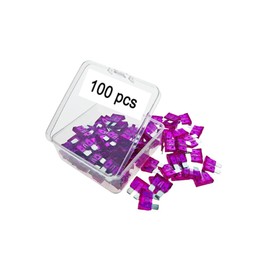 (100 Pcs) 35 Amp, 35A Standard Blade Fuse, 35A Standard Car Fuse, 35A Automotive Blade Fuse, 35A Car Fuse, suiable for Car/RV/Truck/Motorcycle Assorted Set with 4 Pack fuse pullers.