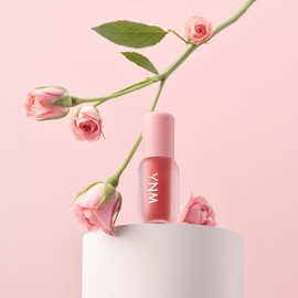 YNM Dew Drop Lip Oil, ROSE SORBET, High Shine Lip Gloss, Tinted Lip Oil, 0.08 fl oz