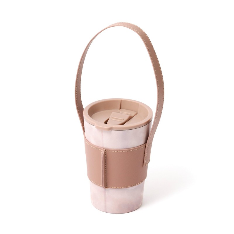Francfranc 2024 Franc Roost Thermo Tumbler M Set, Marble Brown,