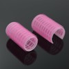 2Pcs/Set Plastic Hair Rollers Curlers Bangs Self-Adhesive Hair Volume Hair