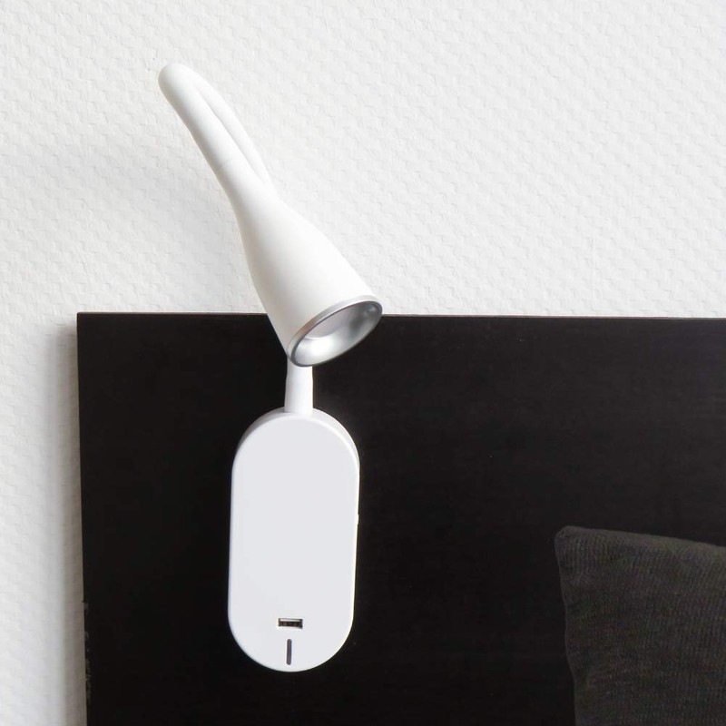 Tulipano II LED Bed Light 4.5 W Reading Light USB
