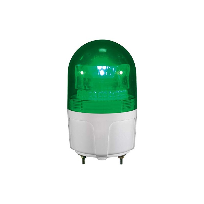 NIKKEI VL09S-100NPG LED Rotating Light, 100V, Green, 1.0 lbs (0.43