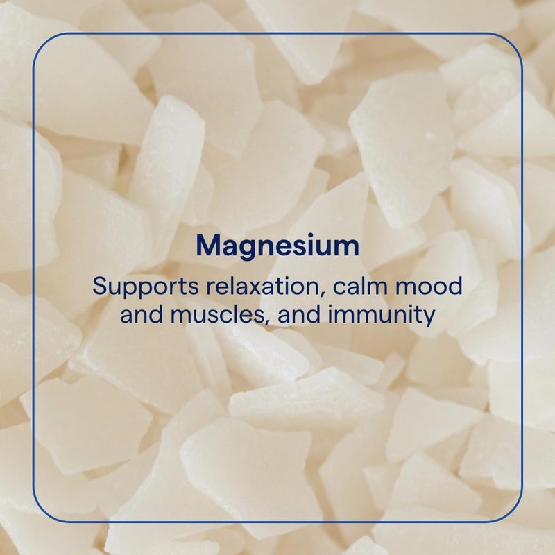 Trace Minerals Magnesium Flakes - Magnesium Bath Flakes for a