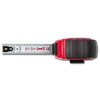 BMI 472341021"TWO COMP" Pocket Measuring Tape, White/Black/Red, 3 m x