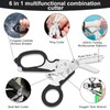 Lemasa 6 in 1 Multifunctional Combination Tool, Folding Retractable Emergency