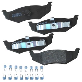 Bendix Premium SBC658 Ceramic Rear Brake Pads for Select Models Chrysler 300M, Concorde, Intrepid, LHS, New Yorker, PT Cruiser, Sebring, Dodge Neon, Eagle Vision