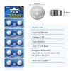 10 Pack LR44 Batteries 1.5V AG13 L1154F A76 357 303