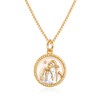925 Sterling Silver Mustard Seed Necklace for Women Mountains Jewelry