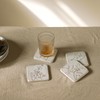HOME PALETTE Botanical Coasters for Drinks Set of 4, 4.02