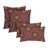 RSH DECOR: Lumbar & Square Throw Pillows Set of 4