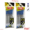 FLAIR FX 10 x 1.0mm Tip Dark BLUE Ballpoint Pens