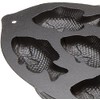 Old Mountain 10145 Fish Impression Cornbread Pan, Cast Iron, Black,