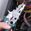 GOLD DEER 10-IN-1 Multifunctional Wire Stripper, Wire Stripper Function, Crimping