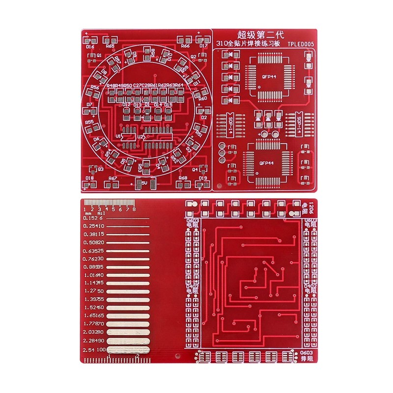 D DZRCOXI Soldering Practice Kit,DIY SMD SMT Welding Practice Soldering