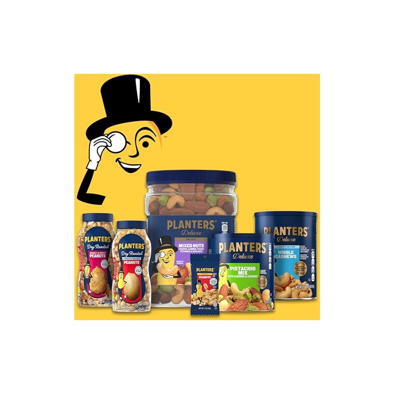 Planters Single Serve Salted Peanuts, 1 oz. Bags (Pack of