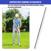 Chihutown 4PCS Golf Shaft Extension,Stainless Golf Club Extensions, 0.5 0.6in
