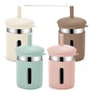 Beyoung Kids Cups with Straws and Lids, 12.5oz Stainless Steel