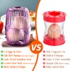 FFNIXOO Hard Boiled Egg Peeler Upgraded | Peel 1-2 Eggs