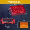 Serlainxin 6inch Boat Trailer Lights Kit, Submersible Trailer Light LED