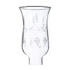 B&P Lamp® 1 5/8" X 6 1/2" Cut Grapes Hurricane Shade