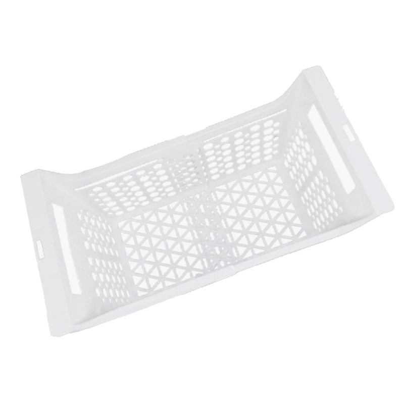 Freezer Basket Expandable Freezer Storage Basket Plastic Strong Load Bearing