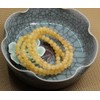 Angelstones Natural Yellow Jade Gemstone 6mm Round Beads Stretch Bracelet